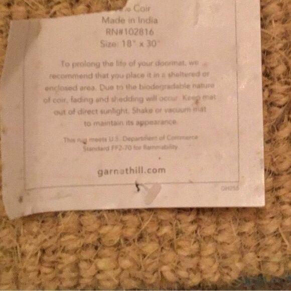 Garnet Hill Dogs 🐕 Door Mat - Picture 4 of 5